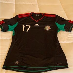 Adidas Mexico black Jersey size L, Dos Santos 17